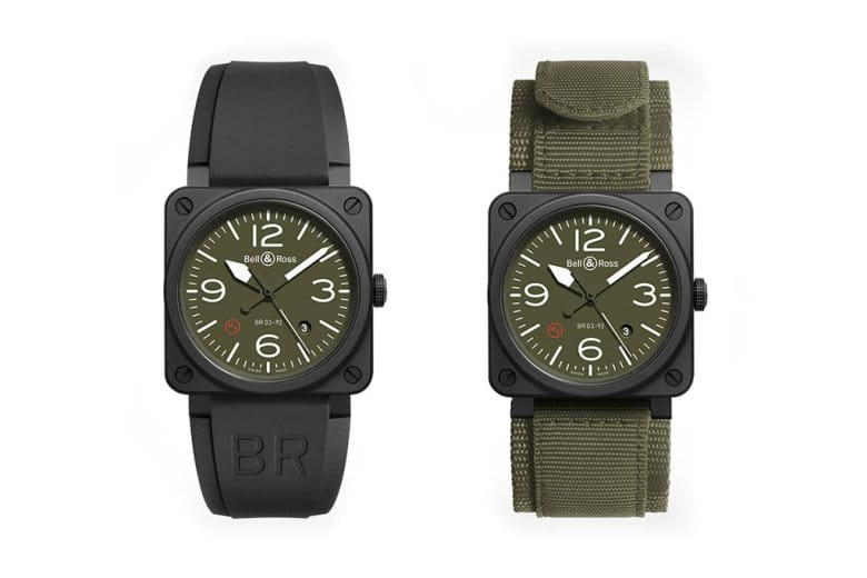 Bell & Ross BR03 軍事風格腕錶