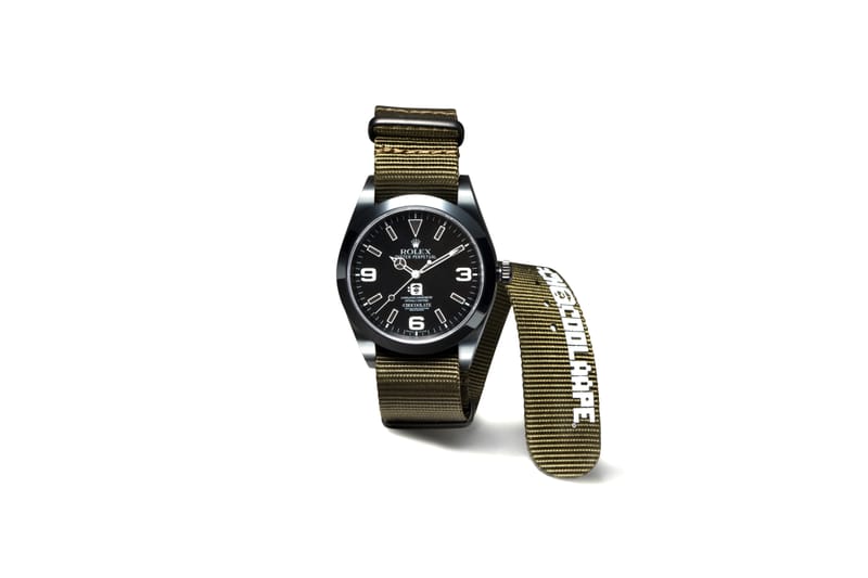 AAPE by A Bathing Ape x :CHOCOOLATE x Bamford Watch Department Rolex Explorer I 聯名限量腕錶