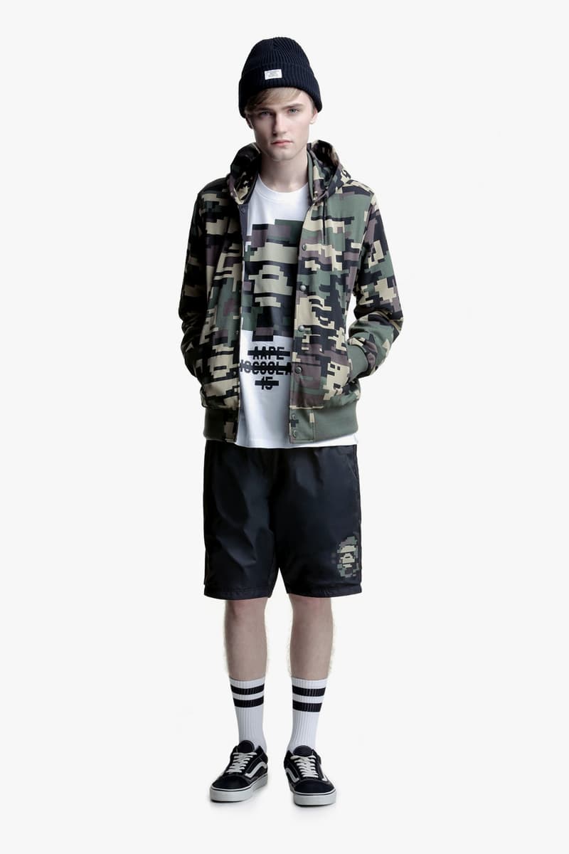 :CHOCOOLATE x AAPE by A Bathing Ape 2015 春季造型搭配 Lookbook
