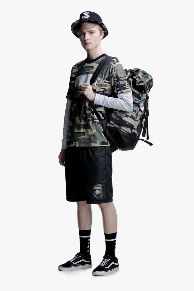:CHOCOOLATE x AAPE by A Bathing Ape 2015 春季造型搭配 Lookbook