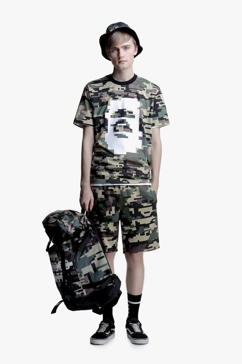 :CHOCOOLATE x AAPE by A Bathing Ape 2015 春季造型搭配 Lookbook