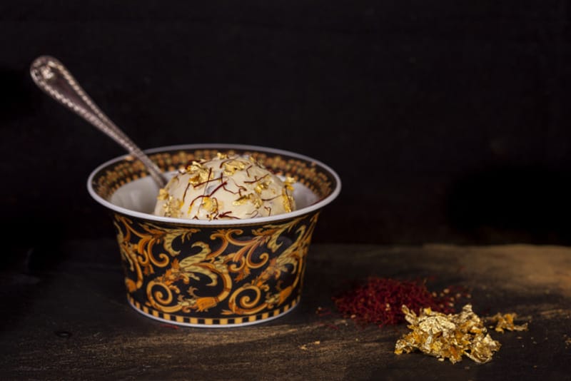 迪拜餐廳推出全球最昂貴的黑鑽冰淇淋