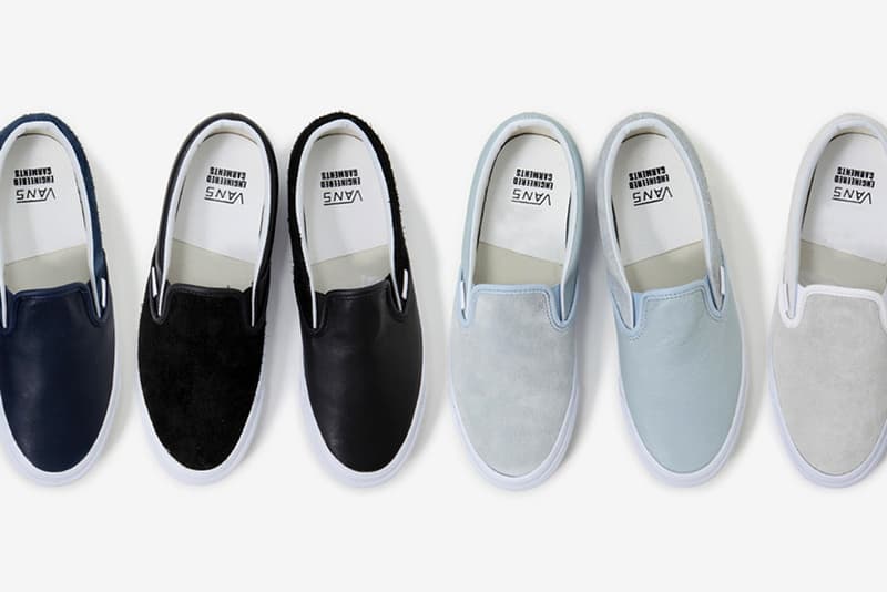 Engineered Garments x Vans 2015 聯乘 Slip-On 系列