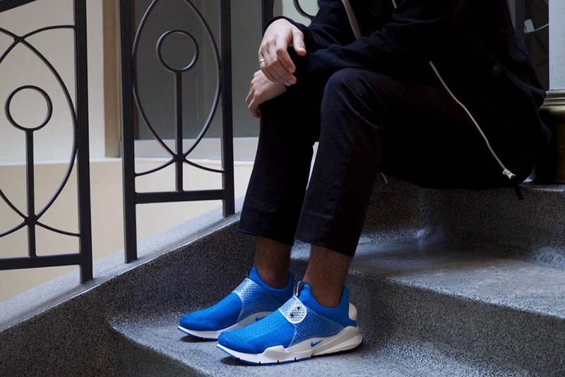 fragment design x Nike Sock Dart「POOL BLUE」將於明日正式販售