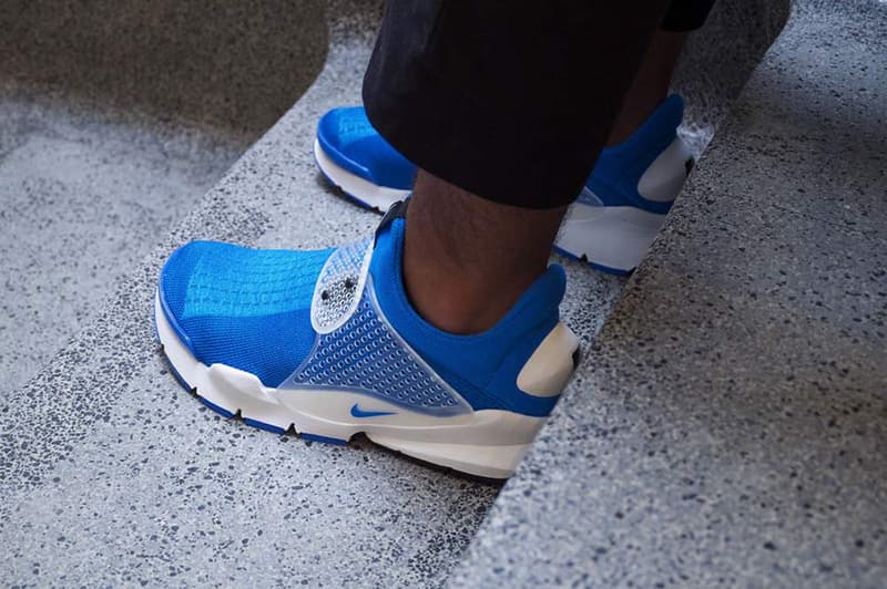 fragment design x Nike Sock Dart「POOL BLUE」將於明日正式販售