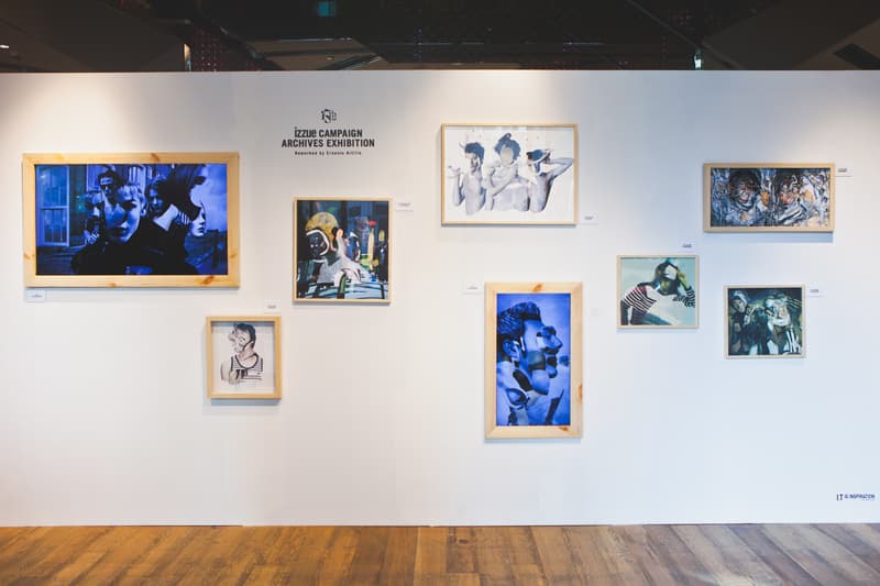 「izzue Campaign Archives Exhibition」香港 I.T Hysan One 展覽