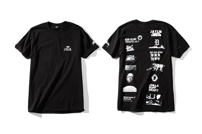 J-Dilla x Stussy 別注玩具人偶及 T-Shirt