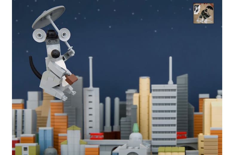 Jeff Friesen 利用 LEGO 積木重塑 Banksy 作品