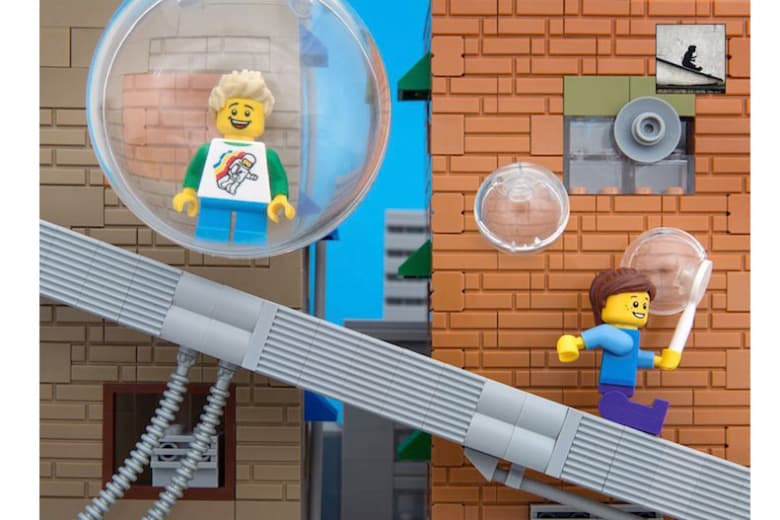 Jeff Friesen 利用 LEGO 積木重塑 Banksy 作品