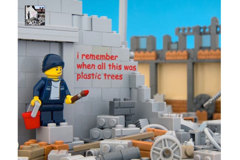Jeff Friesen 利用 LEGO 積木重塑 Banksy 作品