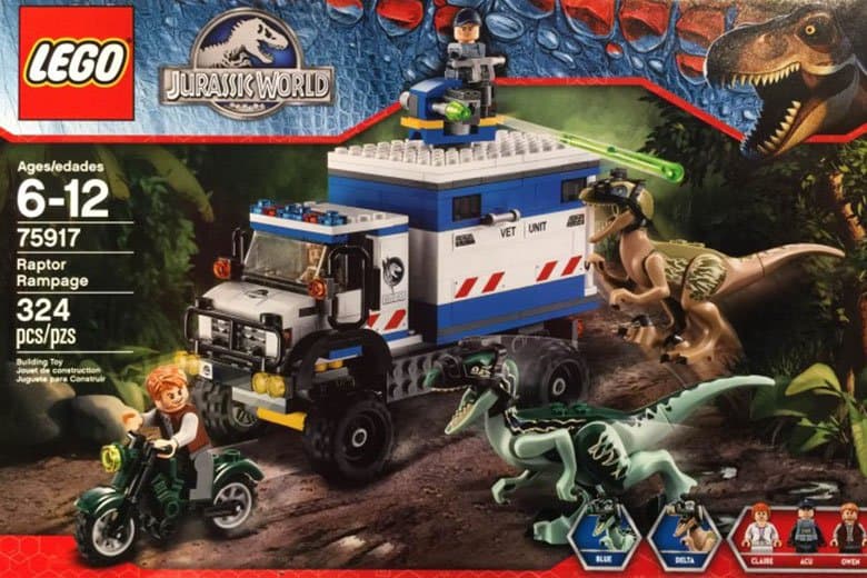 LEGO 推出《Jurassic World》玩具套裝