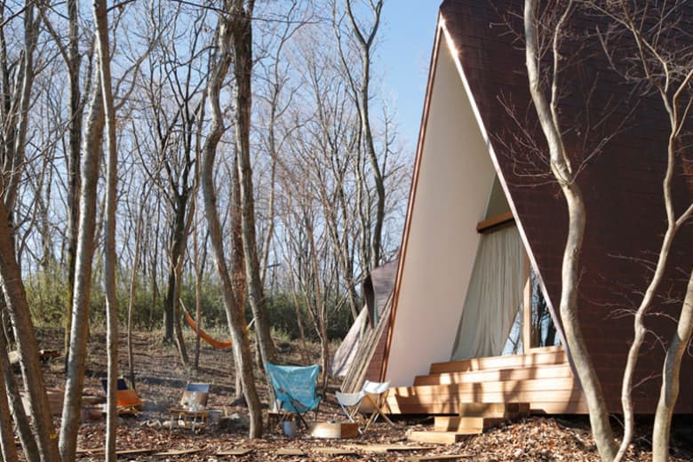 Hiroshi Nakamura 與 NAP Studio 打造美式圓錐形帳篷住宅 Nasu Tepee