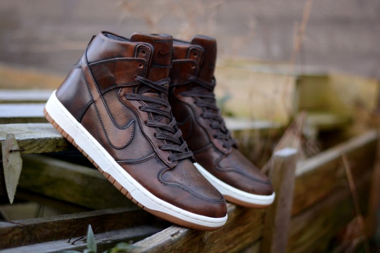 Nike Dunk High SP 全新配色設計「Burnished Leather」