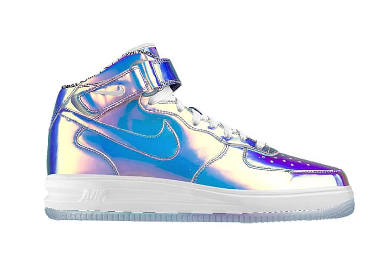 NIKEiD 為 Air Force 1 增加「Iridescent」配色定製選項