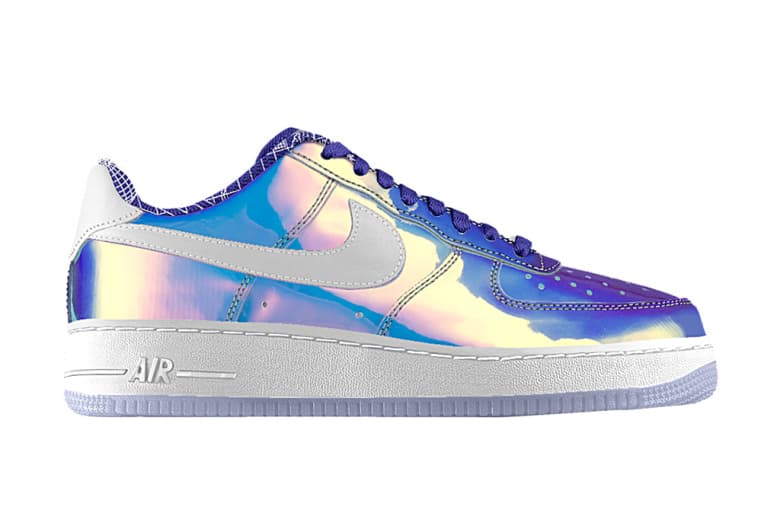 NIKEiD 為 Air Force 1 增加「Iridescent」配色定製選項