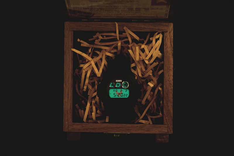 Remix x Casio G-Shock  DW-6900RM-1  10 週年限定款合作腕表