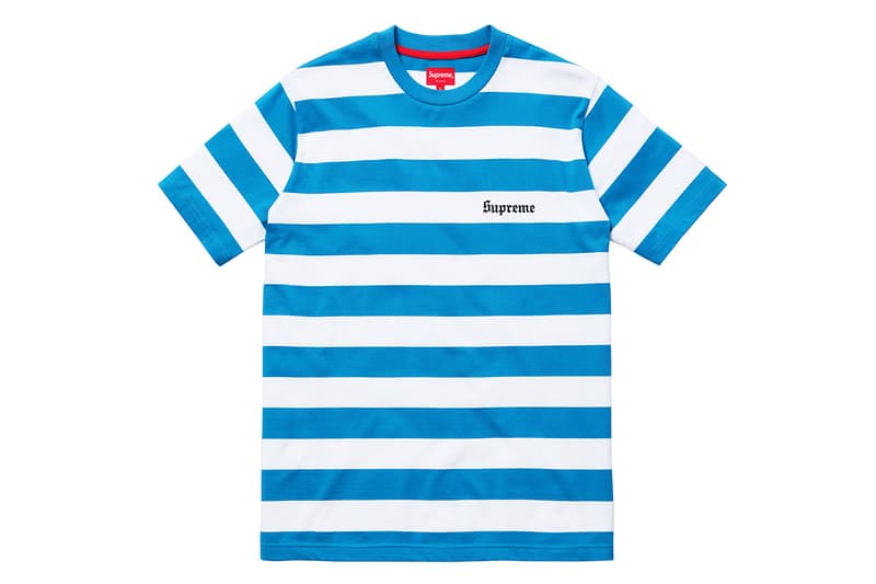 Supreme 2015 春夏針織衫、休閒裝及運動服系列