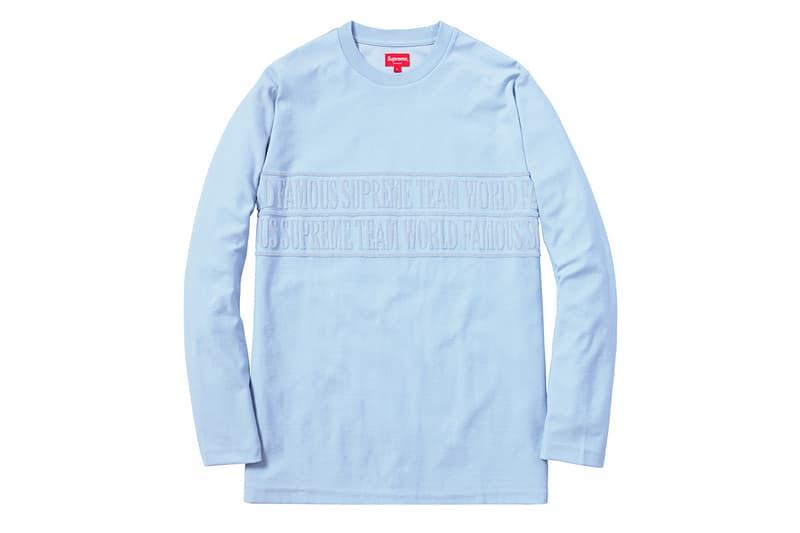 Supreme 2015 春夏針織衫、休閒裝及運動服系列