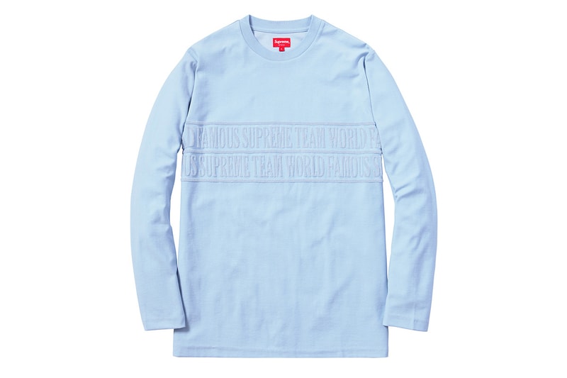 Supreme 2015 春夏針織衫、休閒裝及運動服系列