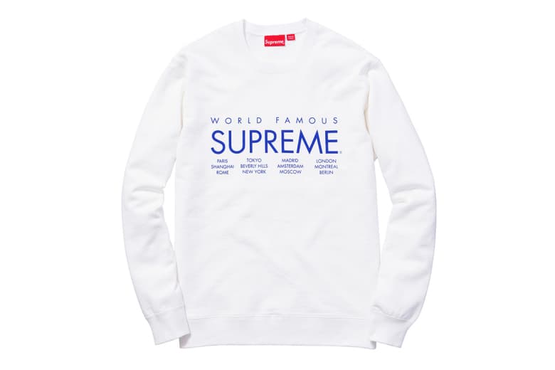 Supreme 2015 春夏服飾系列