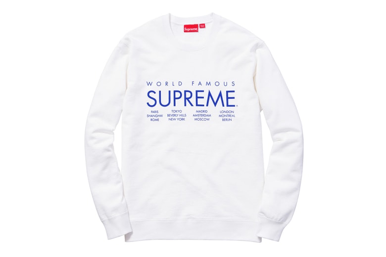 Supreme 2015 春夏服飾系列