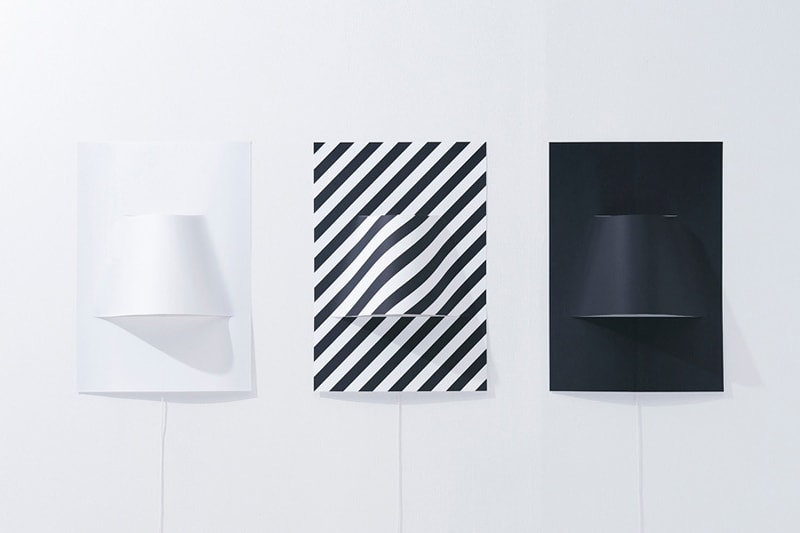 YOY Design Studio 以紙張製作成壁燈