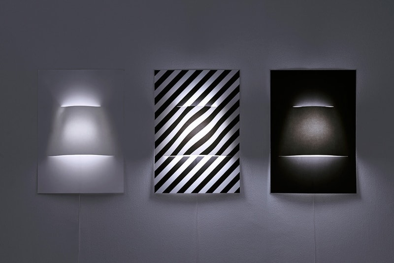 YOY Design Studio 以紙張製作成壁燈