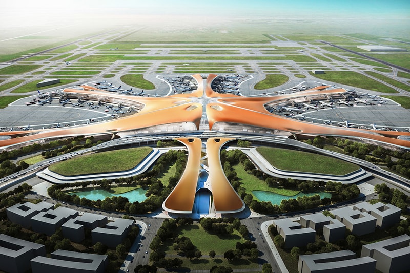  Zaha Hadid 與 ADPI 聯手打造北京大興機場航站樓設計圖公佈