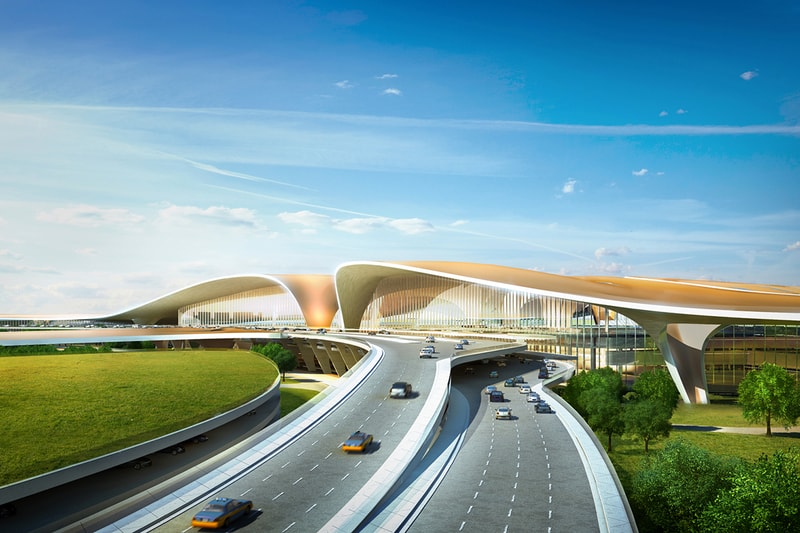  Zaha Hadid 與 ADPI 聯手打造北京大興機場航站樓設計圖公佈