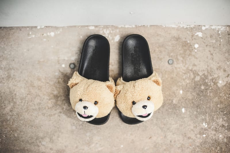 近賞 adidas Originals by Jeremy Scott Teddy Bear adilette 涼拖