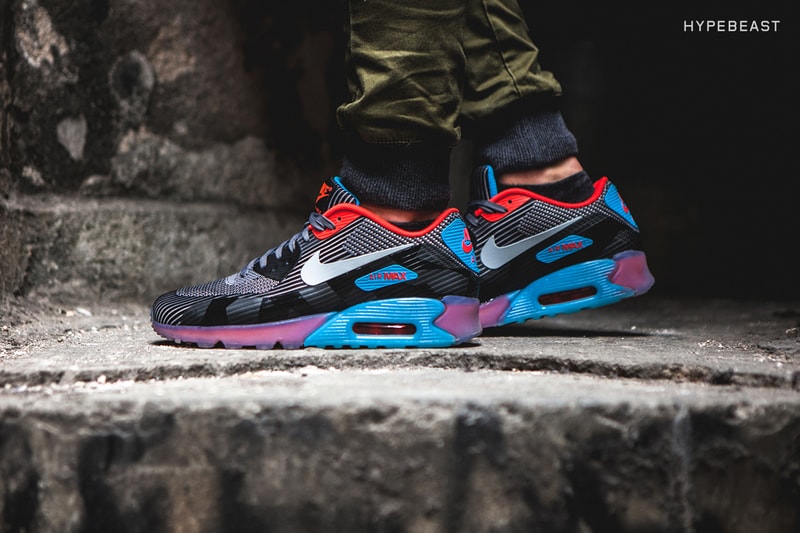 近賞 Nike Air Max 90 Knit Jacquard ICE「Dark Grey」配色設計