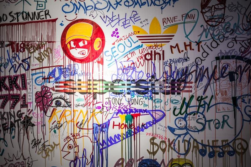 adidas Originals 首爾旗艦店打造「Supercolor」主題畫室