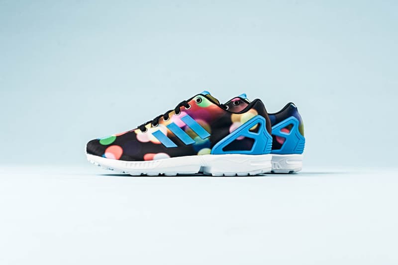 adidas Originals ZX FLUX「Black/Multi」配色