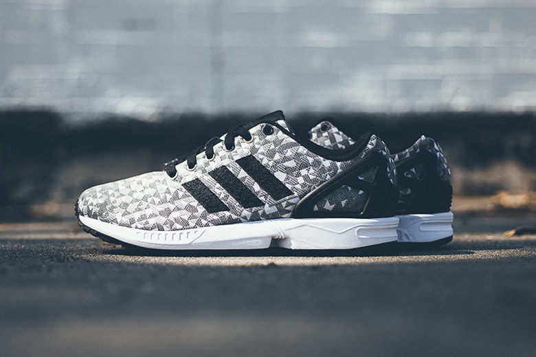 adidas Originals ZX Flux Weave 黑灰配色
