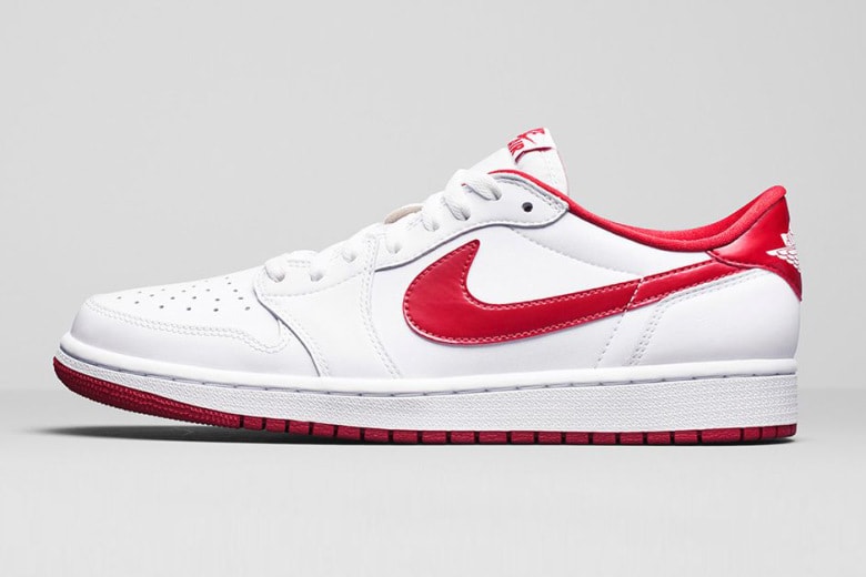 Air Jordan 1 Retro Low OG 紅白配色