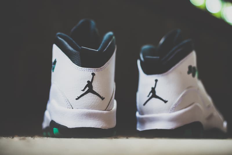 Air Jordan 10 Retro 30th GG 「Verde-Black-Infrared23」配色設計