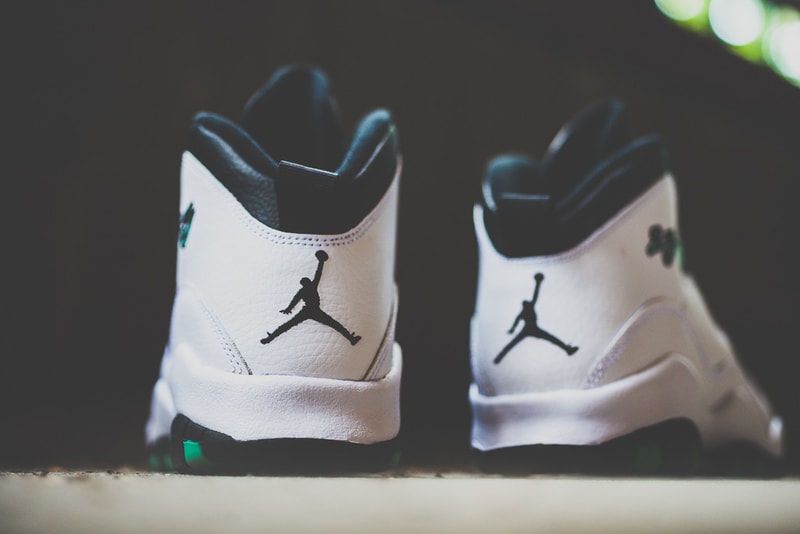 Air Jordan 10 Retro 30th GG 「Verde-Black-Infrared23」配色設計