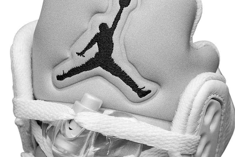 Air Jordan 5 Retro「Metallic Silver」配色設計