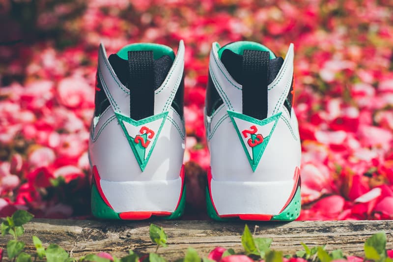 Air Jordan 7 Retro GS「White/Infrared 23」配色設計