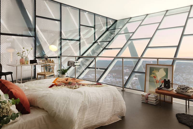 Airbnb 將霍尔門科倫滑雪跳台至高點改造為閣樓客房