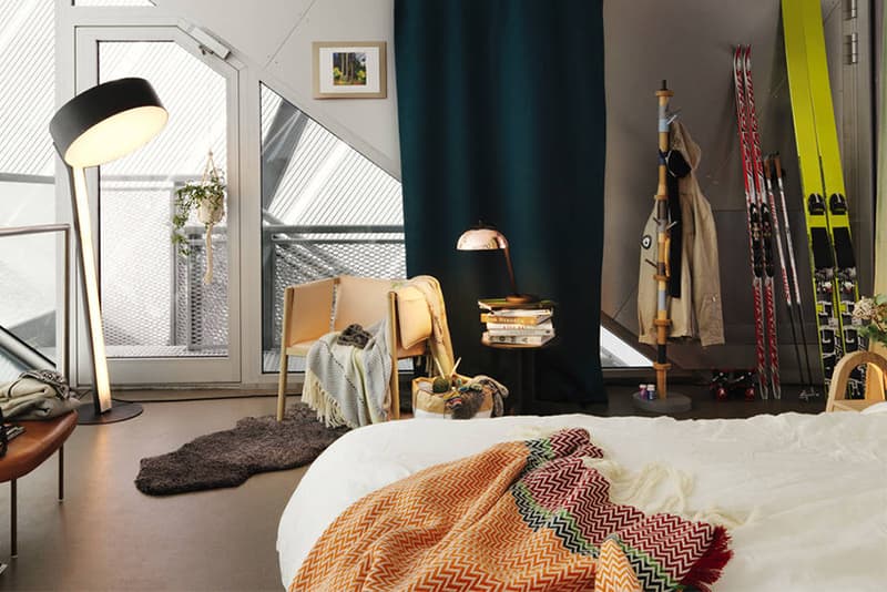 Airbnb 將霍尔門科倫滑雪跳台至高點改造為閣樓客房