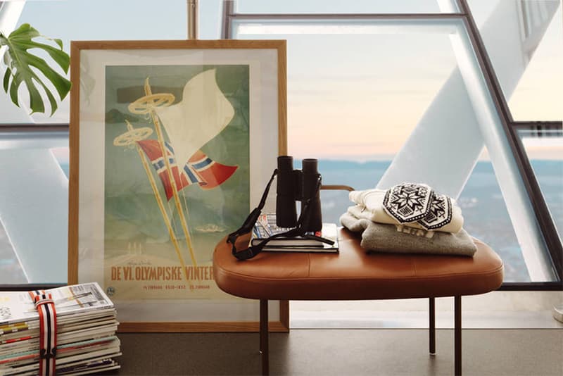 Airbnb 將霍尔門科倫滑雪跳台至高點改造為閣樓客房