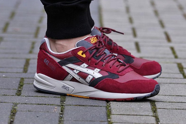 ASICS Gel Saga 全新配色設計「Burgundy」