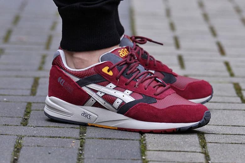 ASICS Gel Saga 全新配色設計「Burgundy」