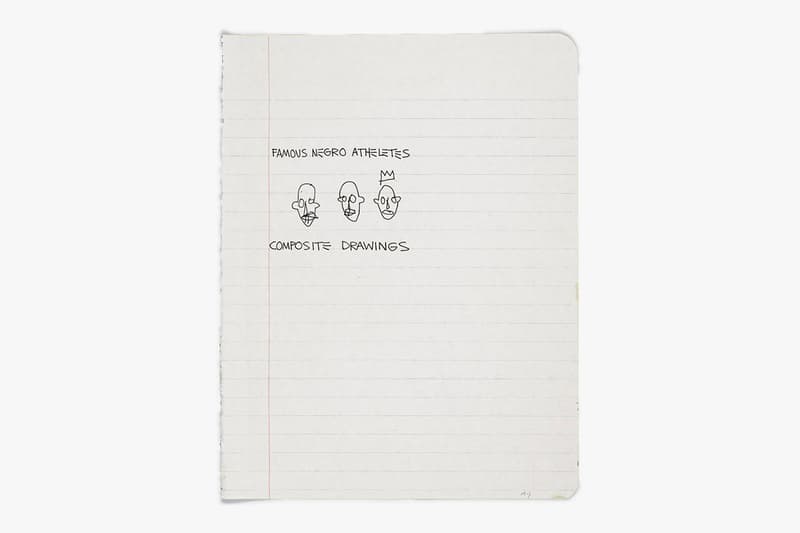 「Basquiat: The Unknown Notebooks」展覽 @ Brooklyn Museum