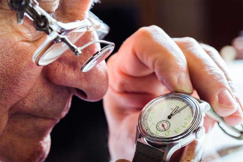 Bulova x J.Crew 2015 「Air Warden」聯名腕錶