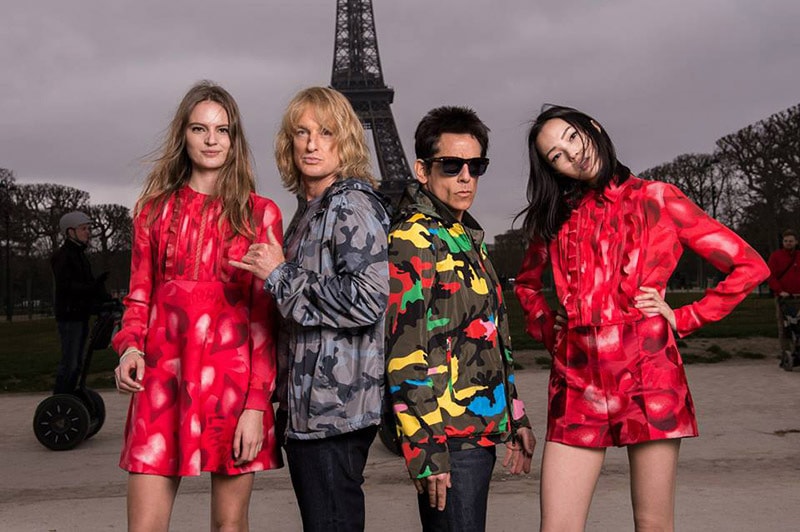 Ben Stiller 與 Owen Wilson 演繹「Zoolander」埃菲爾鐵塔秀