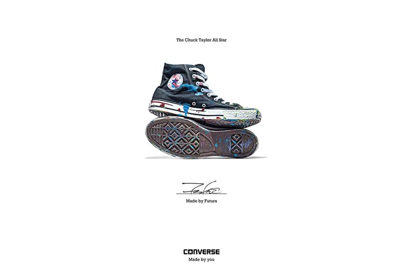 藝術家 Futura  將為 Converse 香港「Made by you」展覽打造獨特藝術作品