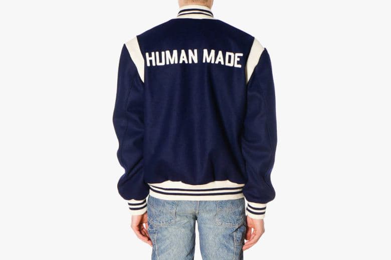 HUMAN MADE x Ebbets Field Flannels 聯名棒球夾克