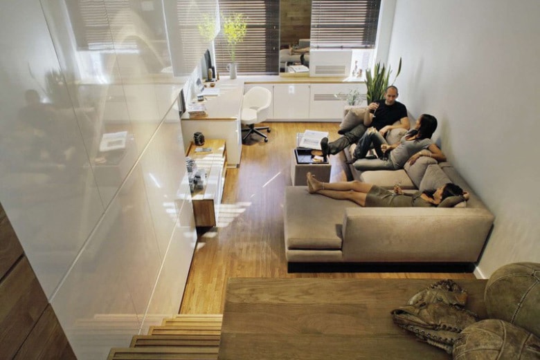 Jordan Parnass Architects 將紐約舊公寓改造成現代化 Loft 